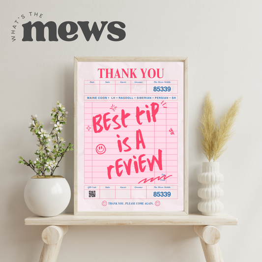 Thank You Review Poster